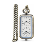 Orologio da taschino quartz rettangolare vintage