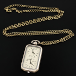 Orologio da taschino quartz rettangolare vintage