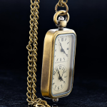 Orologio da taschino quartz rettangolare vintage