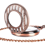 Orologio da taschino scheletrato a carica manuale