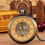 Orologio da taschino scheletrato automatico
