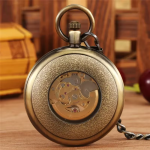 Orologio da taschino scheletrato automatico