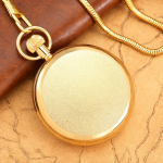 Orologio da taschino scheletrato con numeri arabi