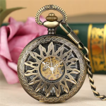 Orologio da taschino scheletrato in bronzo