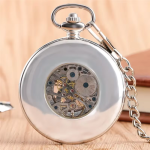 Orologio da taschino scheletrato meccanico vintage