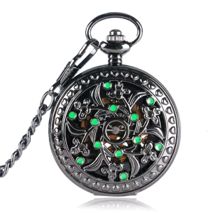 Orologio da taschino scheletrato traforato