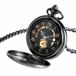 Orologio da taschino scheletrato traforato