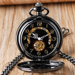 Orologio da taschino scheletrato traforato