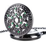 Orologio da taschino scheletrato traforato