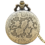 Orologio da taschino steampunk con albero della vita