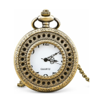Orologio da taschino steampunk con coperchio apribile