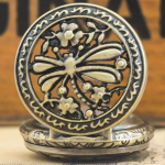 Orologio da taschino steampunk in bronzo