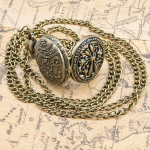 Orologio da taschino steampunk in bronzo