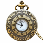 Orologio da taschino steampunk in ottone